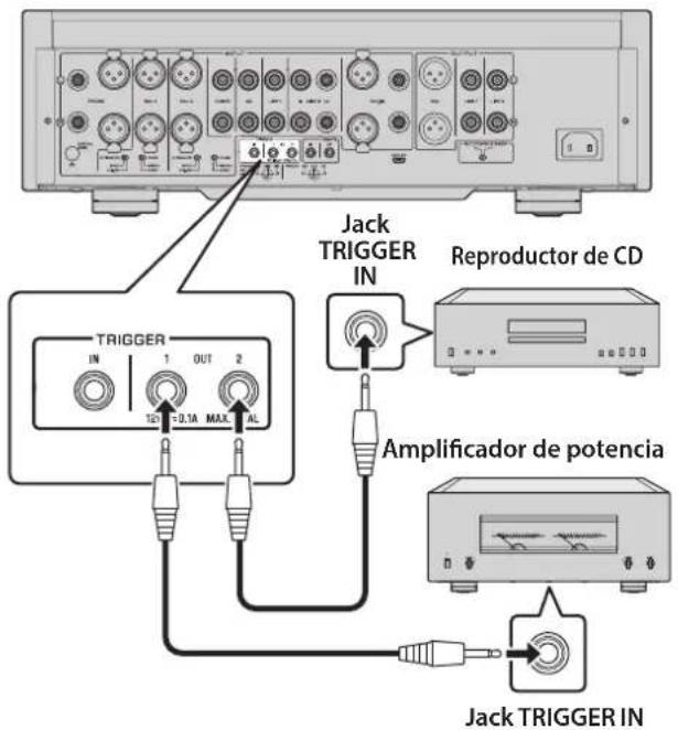 YAMAHA C5000 - Control de la operation de encendido y apagado de un componente connectado, como un amplificador de potencia, de manière sincronizada con estaunidad - 1