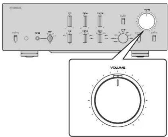 YAMAHA C5000 - Réglage du niveau de volume - 2
