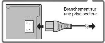 YAMAHA MusicCast Aventage CXA5200 - Branchez le cable d'alimentation dans une prise secteur. - 2