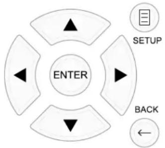 ROTEL RSP1576 - Touches de navigation - 1