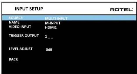 ROTEL RSP1576 - Multi Input Setup - 1