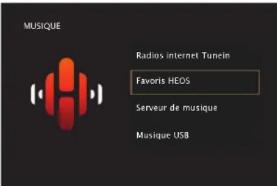 MARANTZ AV7705 - Lecture des favoris HEOS - 1