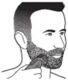 PHILIPS Series 3000 QG3338 - Parta- ja sänkikampa (1–18 mm) - 1