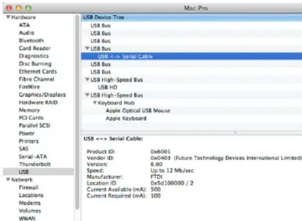 StarTech.com ICUSB232IS - Système d'exploitation MAC - 1
