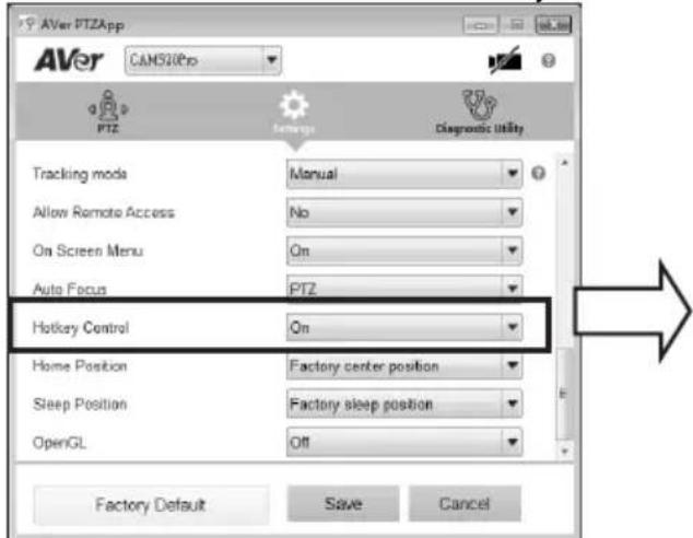 AVer CAM520 Pro - Utilisation de l'application AVer PTZApp - 3
