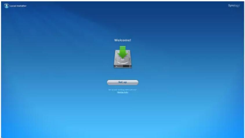 SYNOLOGY NVR1218 - Installation du firmware du NVR à l'aide du dongle d'installation USB Synology - 1