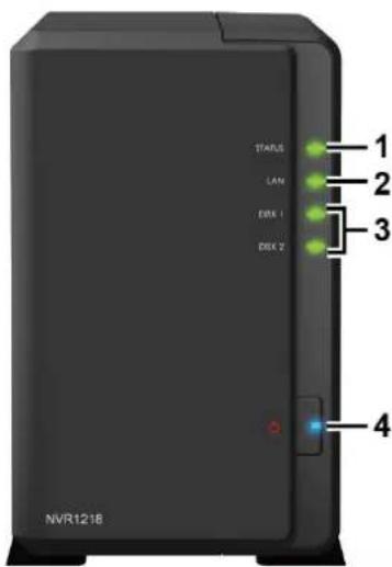 SYNOLOGY NVR1218 - Aperçu du NVR Synology - 1