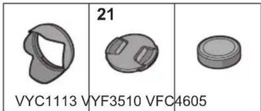 PANASONIC Lumix G Vario 1442mm f3.55.6 II ASPH - [Controles a realizar cuando va a desembalar la unidad] - 1