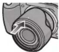 PANASONIC Lumix G Vario 1442mm f3.55.6 II ASPH - ■ Rimozione temporanea del paraluce - 2