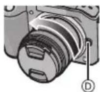 PANASONIC Lumix G Vario 1442mm f3.55.6 II ASPH - ■ Disinstallazione dell'obiettivo - 1