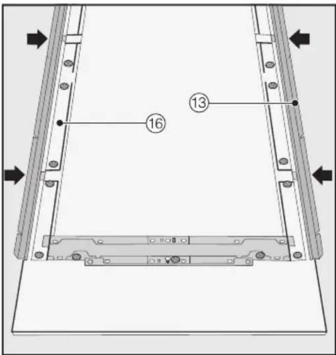 MIELE KWT 2671 ViS - Préparation du montage de la façade du meuble - 8