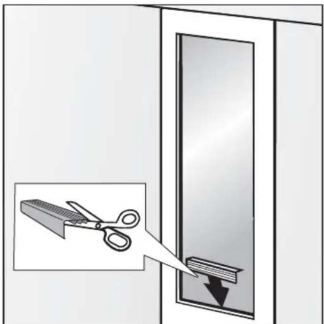 MIELE KWT 2671 ViS - Poser les baguettes de porte - 1