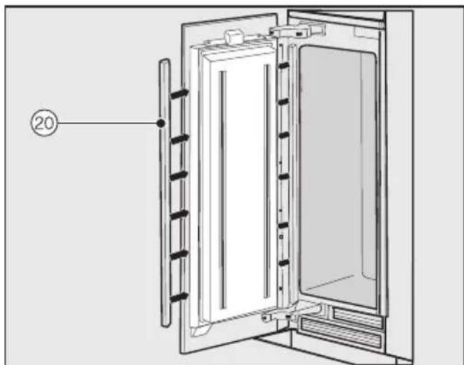 MIELE KWT 2671 ViS - Monter les équres de fixation - 13