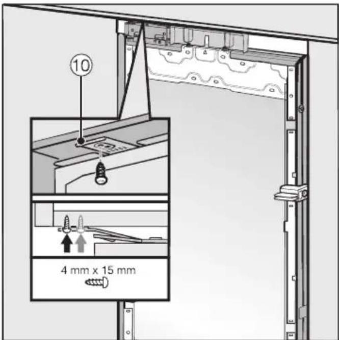MIELE KWT 2671 ViS - Fixer la cave à vin dans la niche d'encastrement - 2