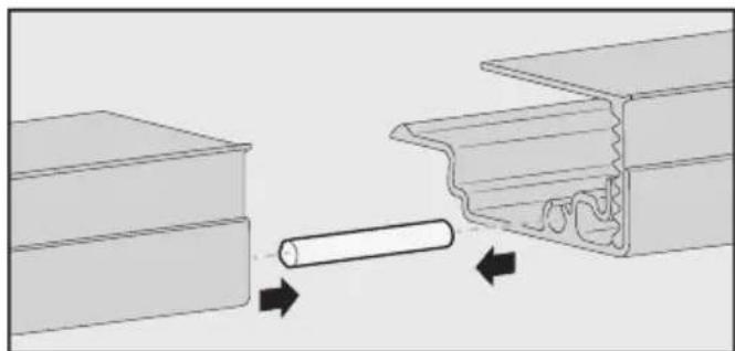 MIELE KWT 2671 ViS - Monter les équres de fixation - 12