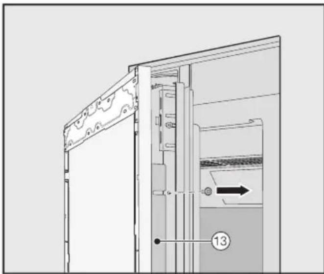 MIELE KWT 2671 ViS - Préparation du montage de la façade du meuble - 2
