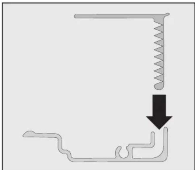 MIELE KWT 2671 ViS - Monter les équres de fixation - 9