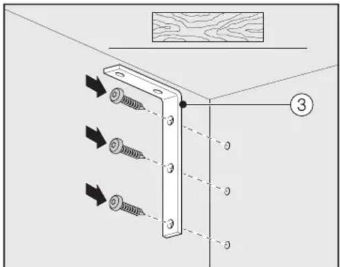 MIELE KWT 2671 ViS - Préparer la niche d'encastrement - 7