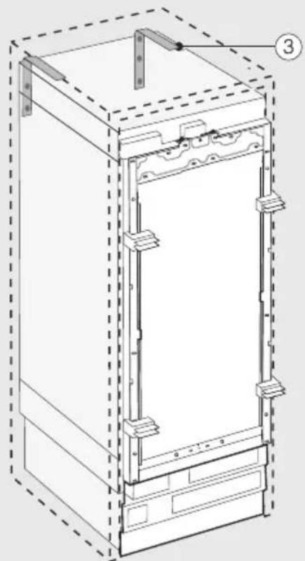 MIELE KWT 2671 ViS - Préparer la niche d'encastrement - 2