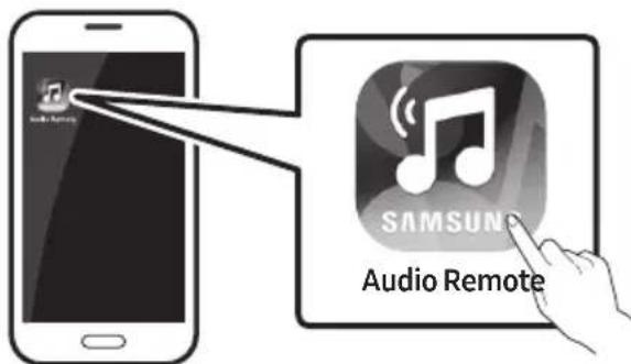 SAMSUNG HWN660 - Rakenduse Audio Remote käivitamine - 1