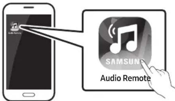 SAMSUNG HWN660 - Lansiranje Samsungove aplikacije Audio Remote - 1