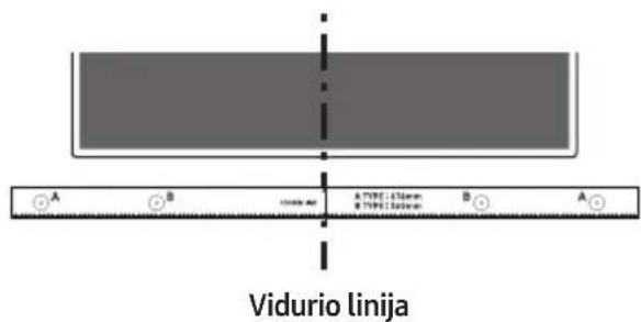 SAMSUNG HWN660 - Tvirtinimo prie sienos komponentai - 5
