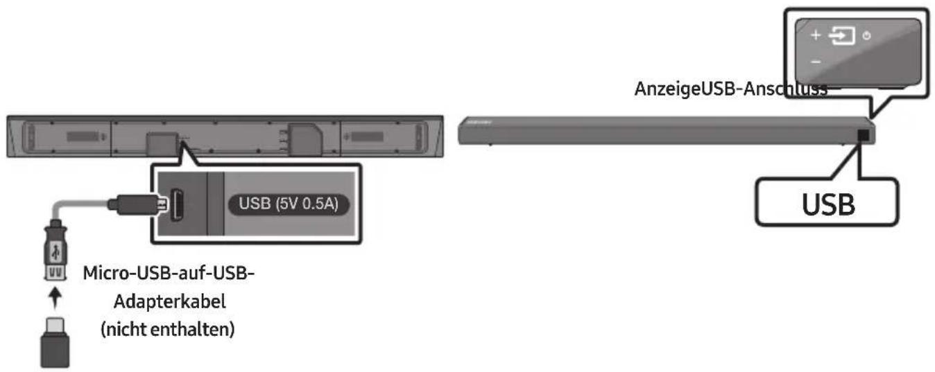 SAMSUNG HWN660 - VERBINDEN EINES USB SPEICHERGERÄTS - 1