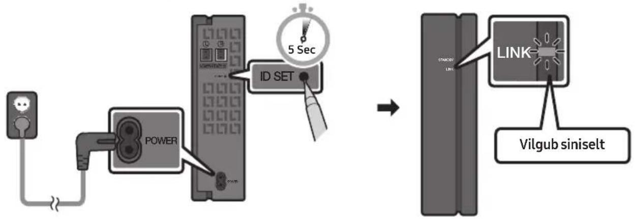SAMSUNG HWN460 - SWA-8500S-i ühendamine Soundbariga (müügil eraldi) - 2