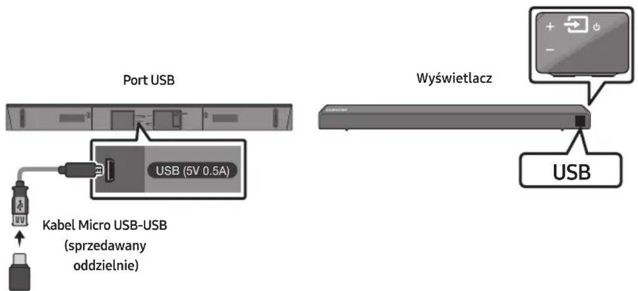 SAMSUNG HWN460 - PODŁĄCZANIE URZĄDZENIA PAMIĘCI USB - 1
