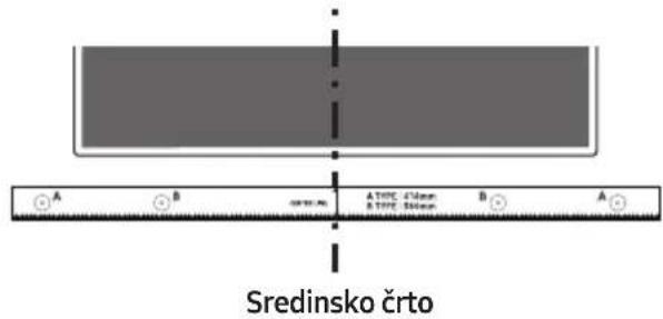 SAMSUNG HWN460 - Komponente stenskega nosilca - 6