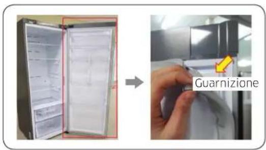 SAMSUNG RZ32M7120B1 - Per rimuovere la guarnizione - 1