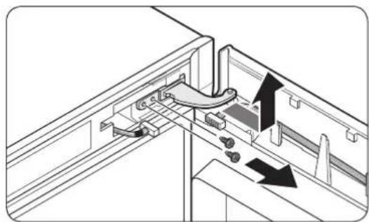 SAMSUNG RZ32M7120B1 - Reversing the door - 4