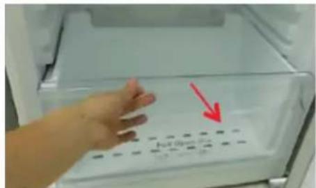 SAMSUNG RB33J3420WW - Kaip išimi stalciu - 3