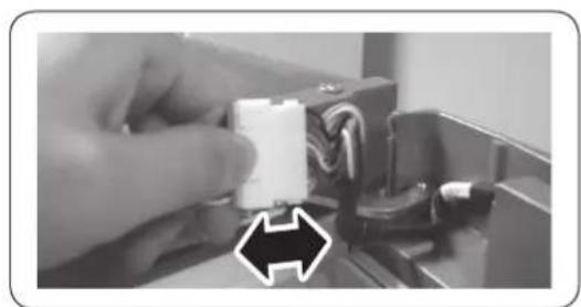 SAMSUNG RB33J3420WW - Změna směru otevirání dverí - 6