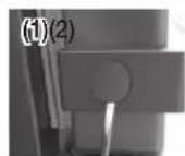 SAMSUNG RB33J3420WW - Odstranjevanje ročajev - 1