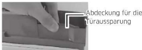 SAMSUNG RB33J3420WW - Wechseln des Turanschlags - 4