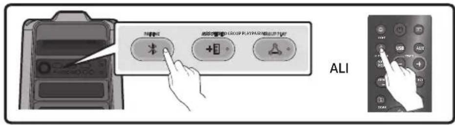 SAMSUNG Giga Party Audio MXT50 - Povezovanje mobilne naprave prek Bluetooth - 2