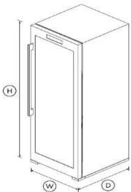 Fisher & Paykel RF306RDWX1 - DIMENSIONS - 1