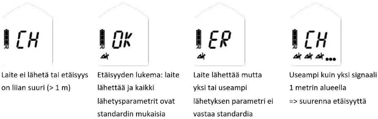 Black Diamond Guide BT - Laajennetun ryhmätestauksen nayttolukemat - 1