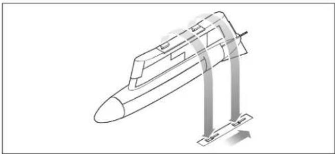 E-flite A10 Thunderbolt II - Installation de la nacelle Pave Penny - 1
