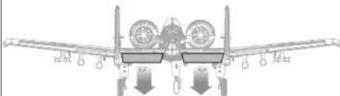 E-flite A10 Thunderbolt II - AS3X Control Direction Test - 5