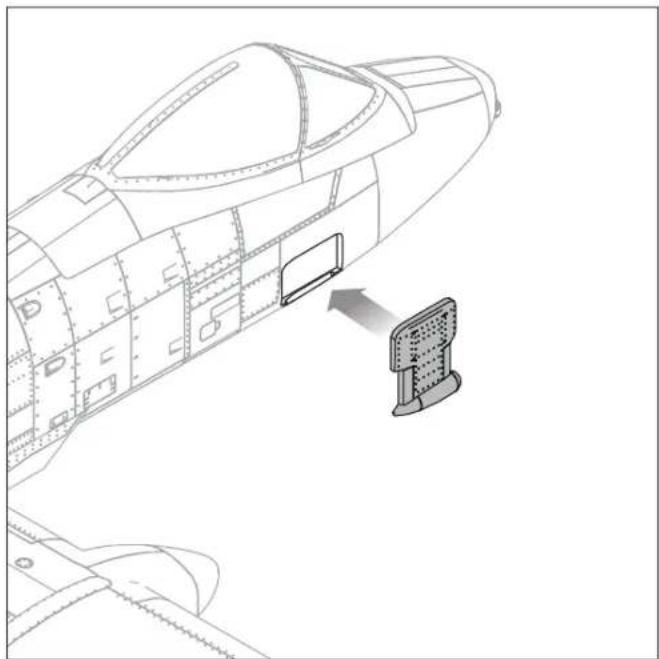 E-flite A10 Thunderbolt II - Installation de l'aile - 2