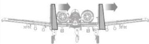 E-flite A10 Thunderbolt II - Timone - 12