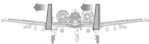 E-flite A10 Thunderbolt II - Timone - 10