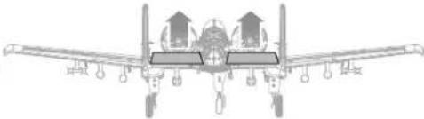 E-flite A10 Thunderbolt II - Rudder - 2