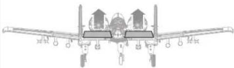 E-flite A10 Thunderbolt II - Timone - 2