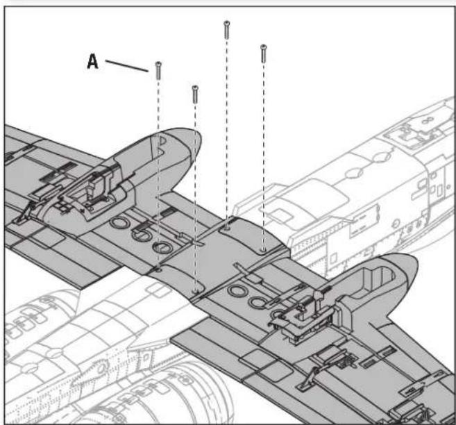 E-flite A10 Thunderbolt II - Schwerpunkt (CG) - 4