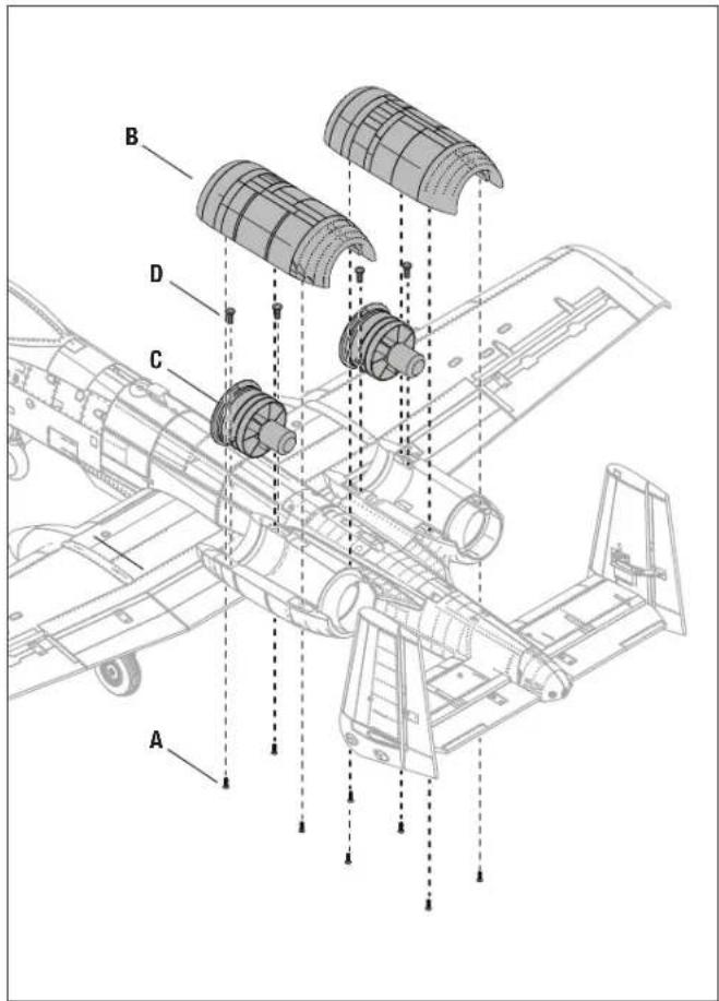 E-flite A10 Thunderbolt II - Assembly - 1
