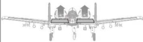 E-flite A10 Thunderbolt II - AS3X Control Direction Test - 3