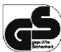 Genie 580 XCD - GS-Zeichen - 2